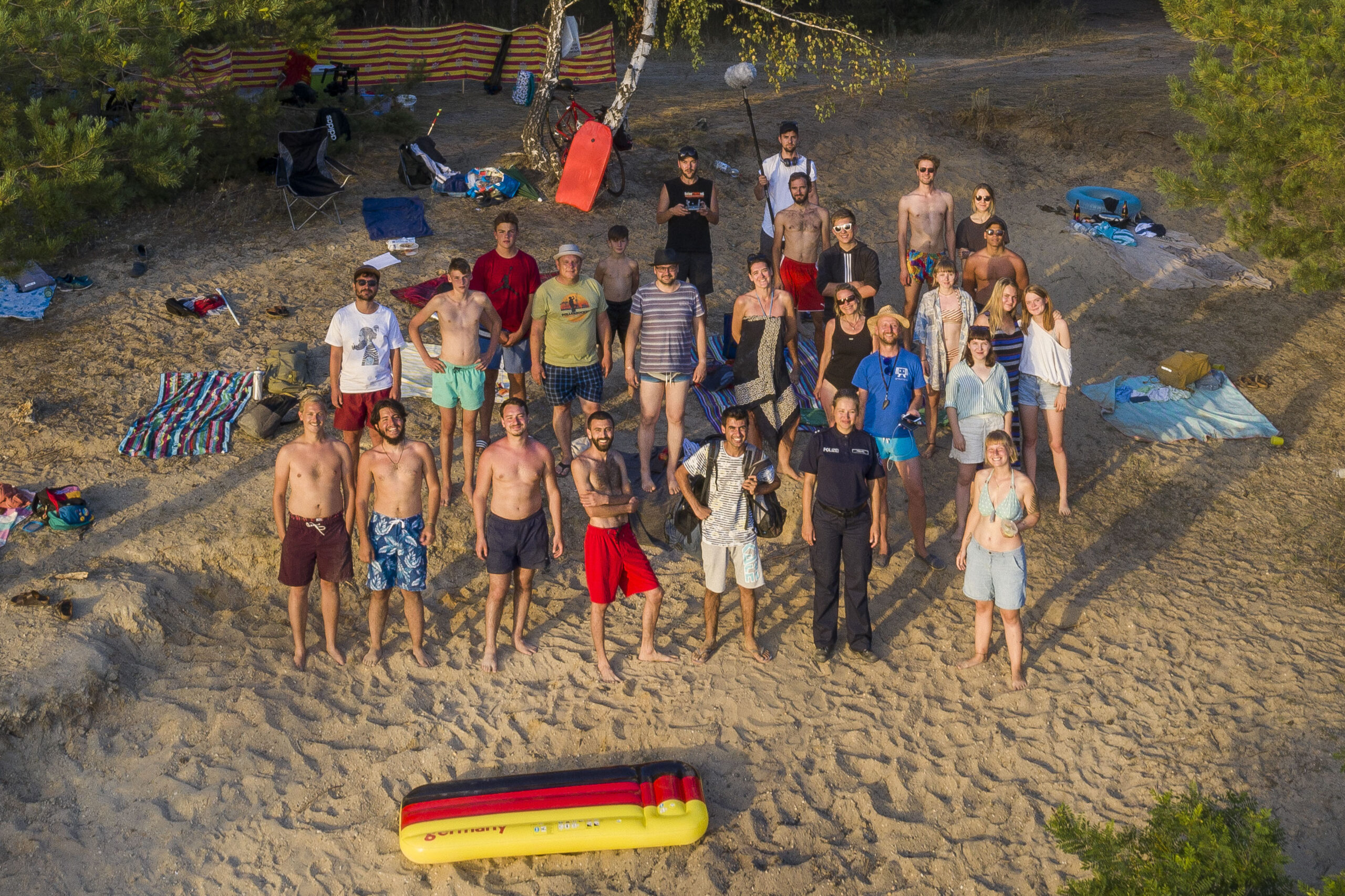 Das Filmteam von Baden Gehen, der Kurzfilm von Clemens Schiesko und Matthias Heine.