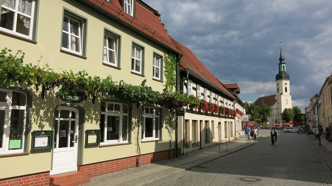 Auf dem Foto ist die Altstadt von Lübbenau zu sehen